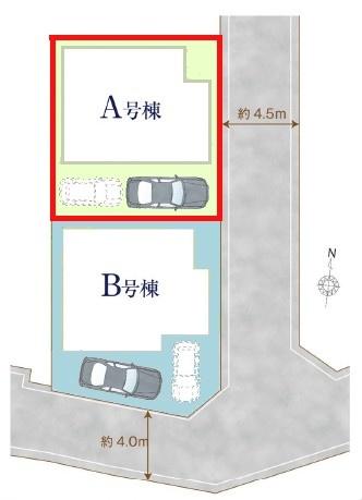 柏市篠籠田　A号棟　新築戸建