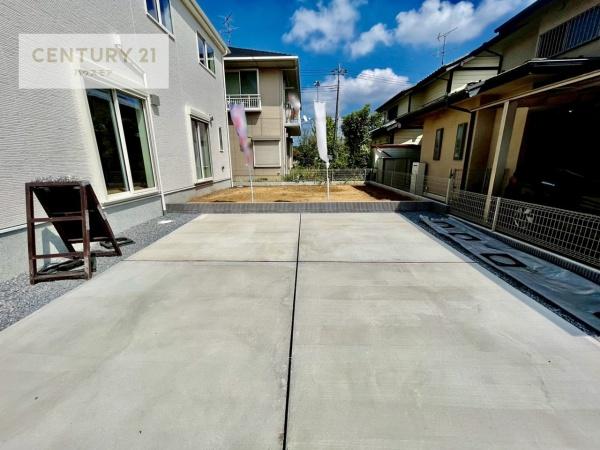 つくば市宝陽台 新築戸建て(駐車場)