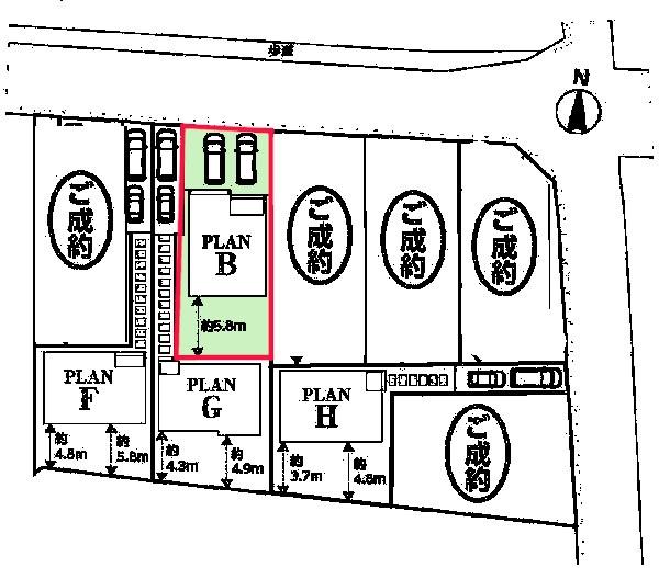 松戸市古ケ崎4丁目　B号棟　新築戸建