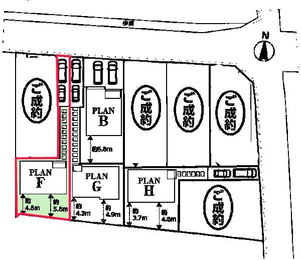 松戸市古ケ崎4丁目　F号棟　新築戸建