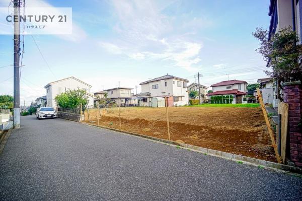 我孫子市新木野1丁目 新築戸建(前面道路含む現地写真)