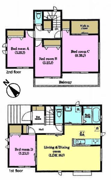 印旛郡栄町安食台2丁目　B号棟　新築戸建