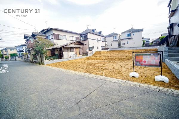 松戸市上本郷 A号棟 新築戸建て(前面道路含む現地写真)