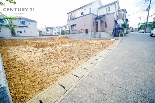 松戸市上本郷 C号棟 新築戸建て(前面道路含む現地写真)