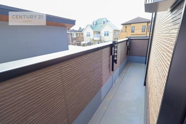 龍ケ崎市城ノ内3丁目 1号棟 新築戸建て(バルコニー)