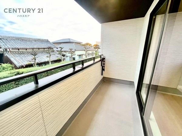 松戸市古ケ崎4丁目 H号棟 新築戸建(バルコニー)