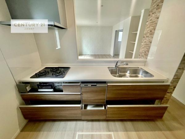 松戸市新松戸6丁目 A号棟 新築戸建(キッチン)