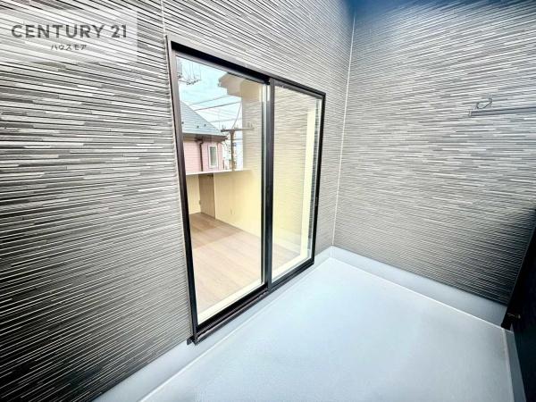 野田市山崎 2号棟 新築戸建(バルコニー)