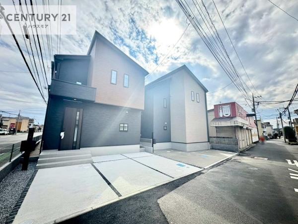 野田市山崎 2号棟 新築戸建(分譲済街並み写真)