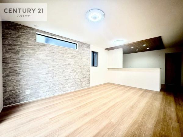 野田市山崎 2号棟 新築戸建(リビング)