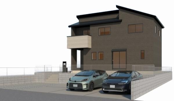 我孫子市新木野4丁目 新築戸建(完成予想図)