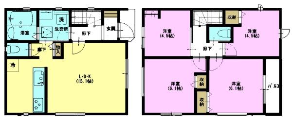 柏市豊四季　新築戸建