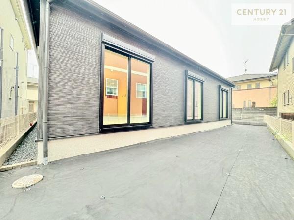 取手市井野 4号棟 新築戸建て(庭)