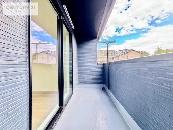 取手市中原町 3号棟 新築戸建て(バルコニー)