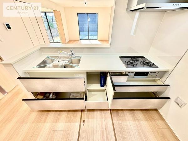 取手市中原町 3号棟 新築戸建て(キッチン)