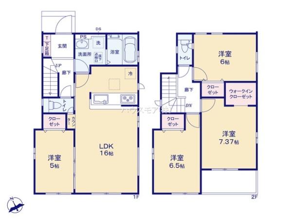 松戸市上矢切　6号棟　新築戸建