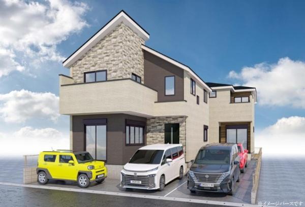 松戸市西馬橋広手町 1号棟 新築戸建(完成予想図)