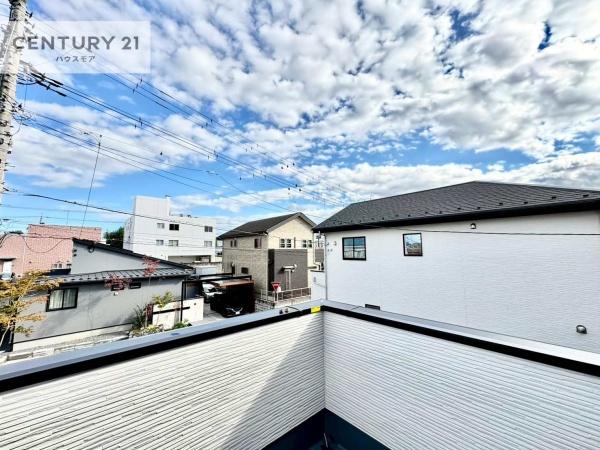 牛久市栄町5丁目 1号棟 新築戸建(現地からの眺望)