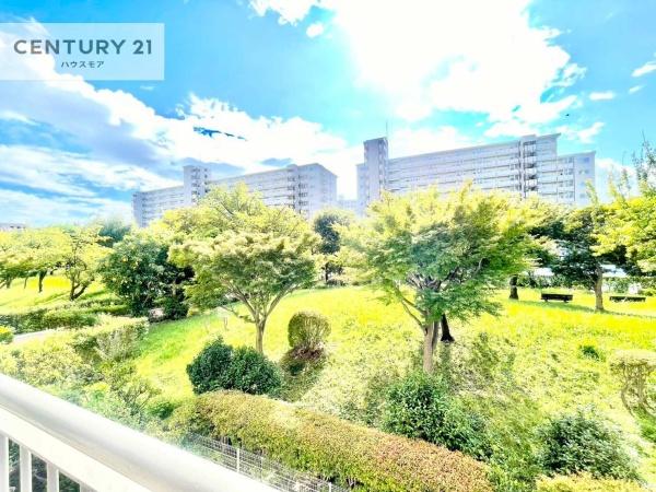 新松戸西パークハウスD棟(現地からの眺望)