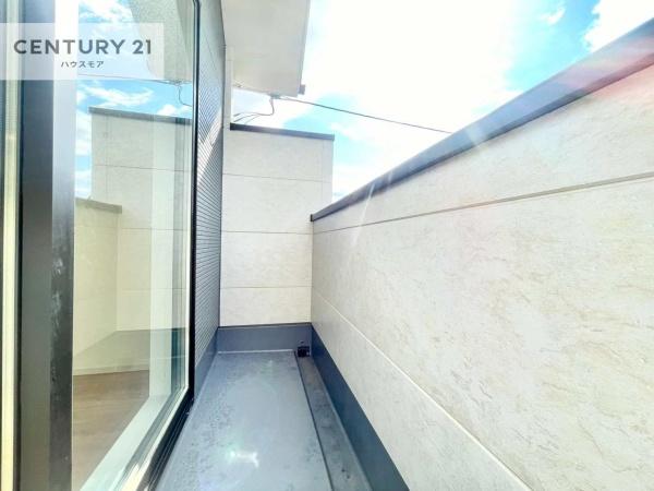 松戸市中金杉2丁目 新築戸建(バルコニー)