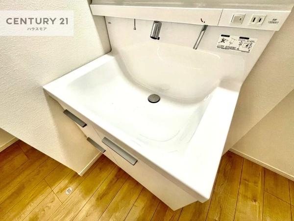 松戸市中金杉2丁目 新築戸建(洗面台・洗面所)