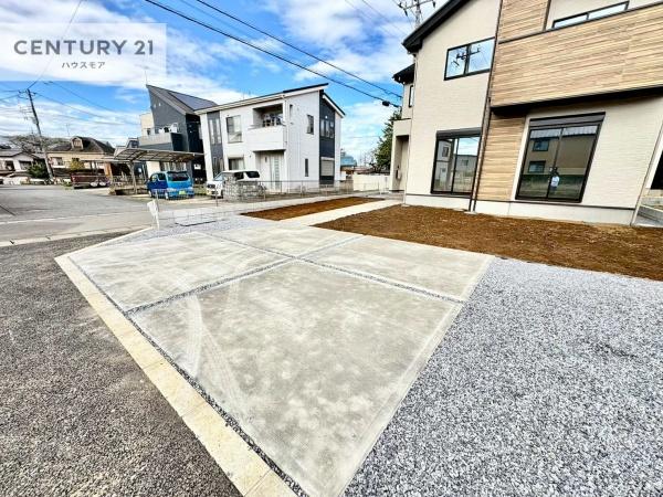 牛久市牛久町 5号棟 新築戸建(駐車場)