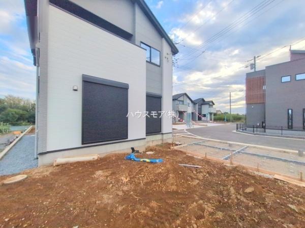 柏市大室 1号棟 新築戸建(庭)