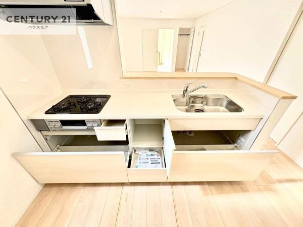 牛久市下根町 1号棟 新築戸建(キッチン)