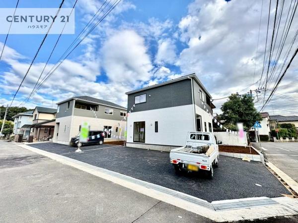 牛久市下根町 1号棟 新築戸建(分譲済街並み写真)
