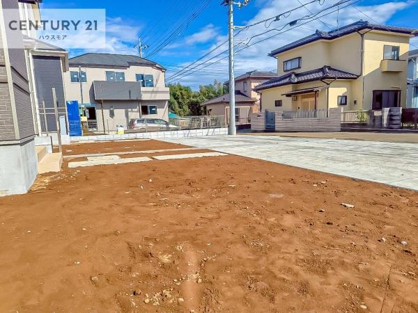 土浦市烏山4丁目 D号棟 新築戸建(庭)