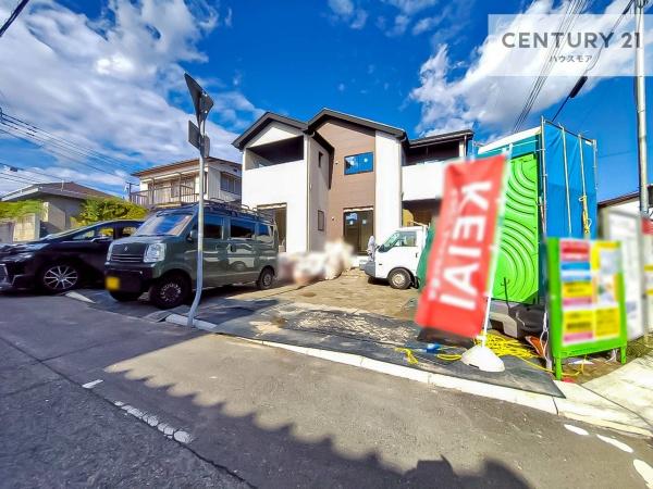 土浦市天川1丁目 新築戸建(分譲済街並み写真)
