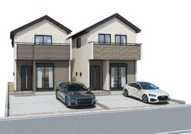 松戸市上本郷 A号棟 新築戸建(完成予想図)