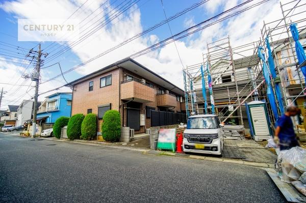 松戸市上本郷 A号棟 新築戸建(前面道路含む現地写真)