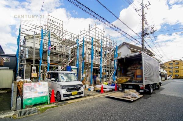 松戸市上本郷 A号棟 新築戸建(分譲済街並み写真)