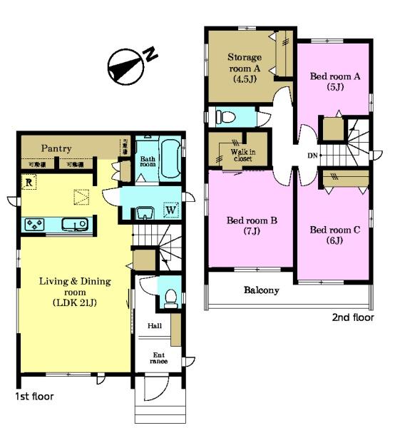 松戸市常盤平柳町　B号棟　新築戸建