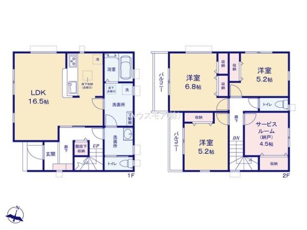 柏市南増尾4丁目　新築戸建
