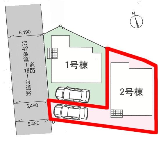 柏市藤心1丁目　2号棟　新築戸建て