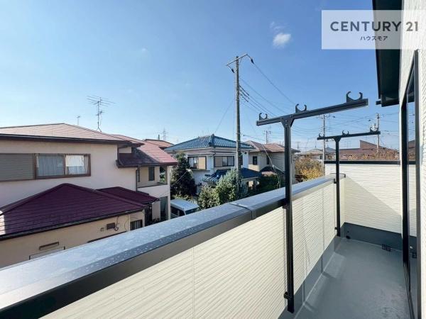 柏市酒井根2丁目 新築戸建て(バルコニー)