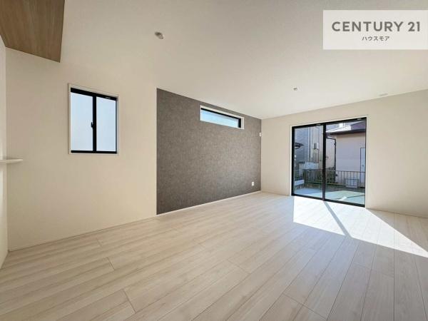 柏市酒井根2丁目 新築戸建て(リビング)