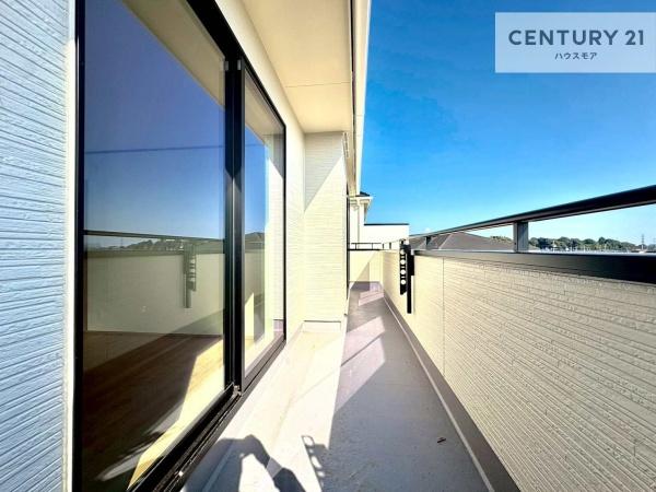 柏市高田 B号棟 新築戸建(バルコニー)