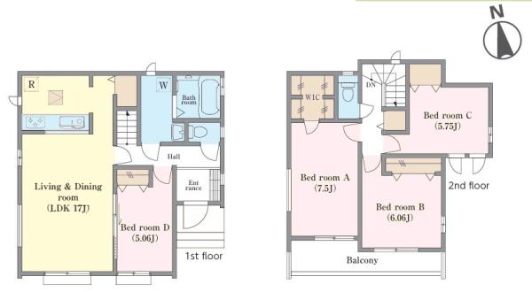 松戸市新松戸6丁目　B号棟　新築戸建