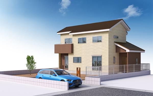 土浦市板谷4丁目　3号棟　新築戸建