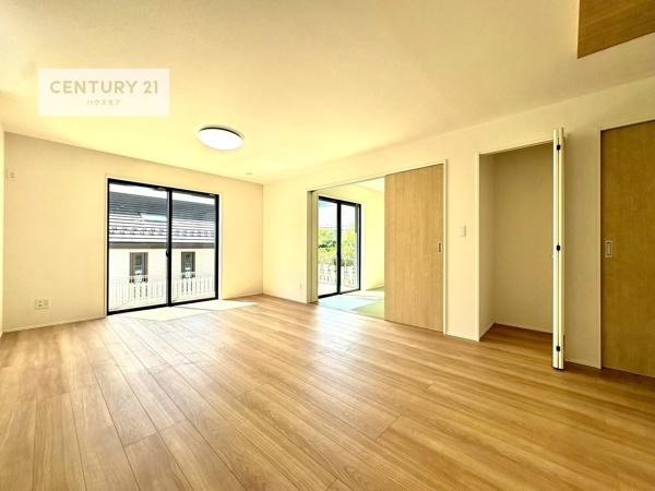 松戸市高柳新田 新築戸建(リビング)