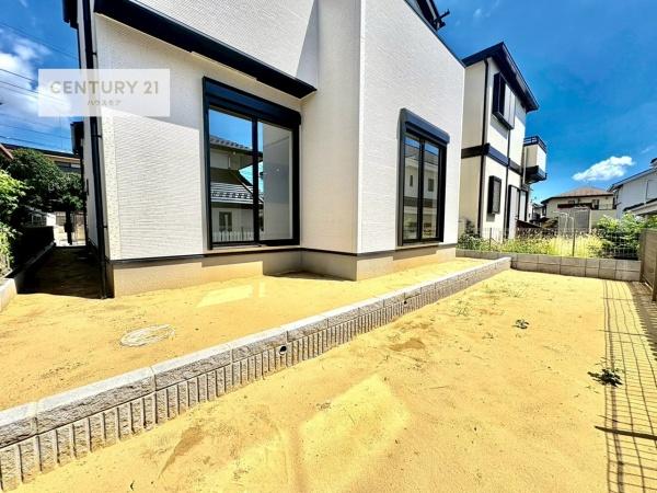 松戸市高柳新田 新築戸建(庭)