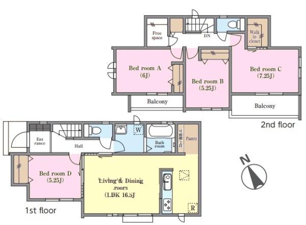 松戸市栄町8丁目　A号棟　新築戸建