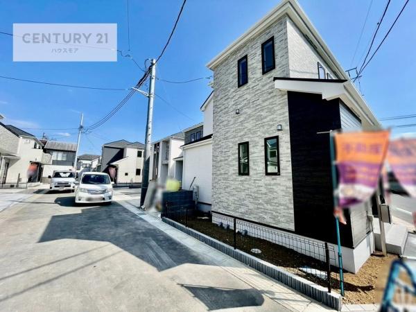 松戸市栄町8丁目 H号棟 新築戸建(分譲済街並み写真)