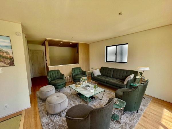 松戸市栄町8丁目 J号棟 新築戸建(リビング)