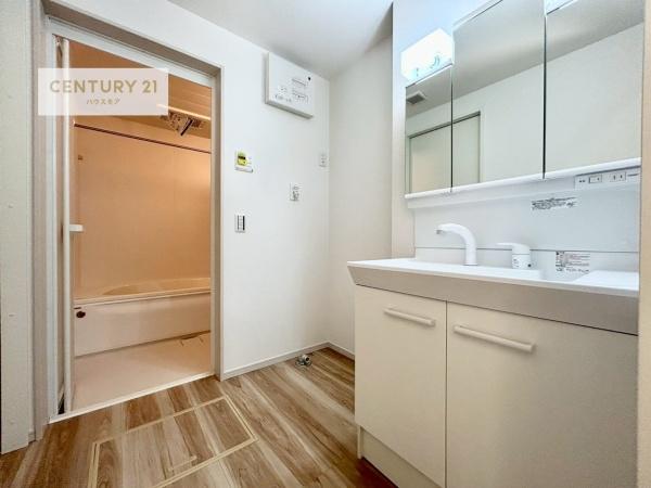 龍ケ崎市野原町 4号棟 新築戸建(洗面台・洗面所)