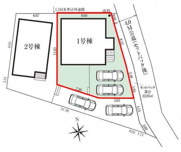 印旛郡酒々井町酒々井　1号棟　新築戸建