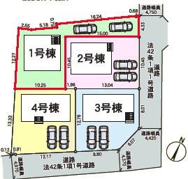 つくば市大曽根　1号棟　新築戸建